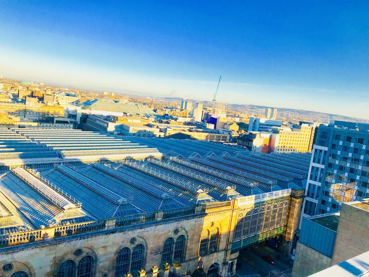 Glasgow Central Station - The Penthouse - With Parking And Huge Terrace Appartement Buitenkant foto